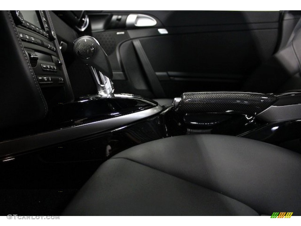 2012 911 Turbo S Coupe - Black / Black photo #51