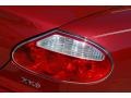 2001 Carnival Red Metallic Jaguar XK XK8 Convertible  photo #87