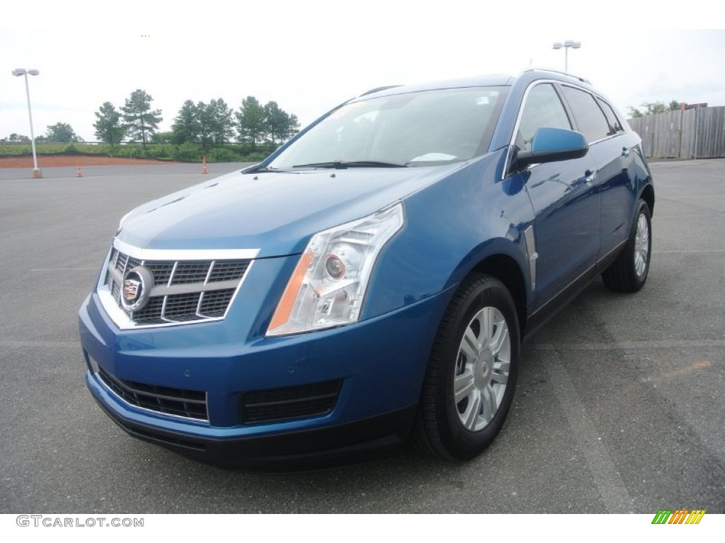 2010 SRX V6 - Caribbean Blue / Titanium/Ebony photo #2