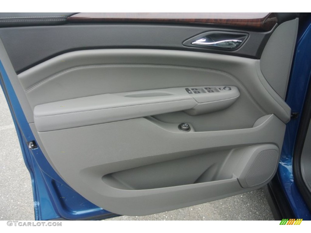 2010 Cadillac SRX V6 Titanium/Ebony Door Panel Photo #83548833