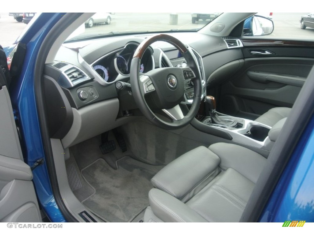 Titanium/Ebony Interior 2010 Cadillac SRX V6 Photo #83549250