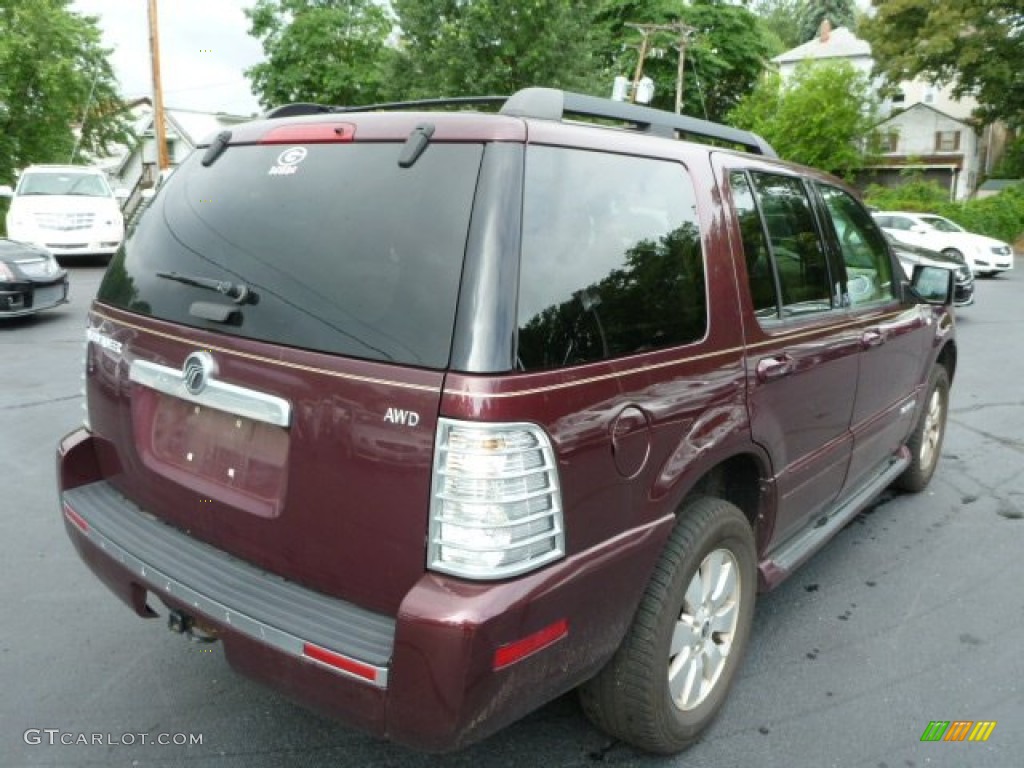 2007 Mountaineer AWD - Vivid Red / Camel photo #11