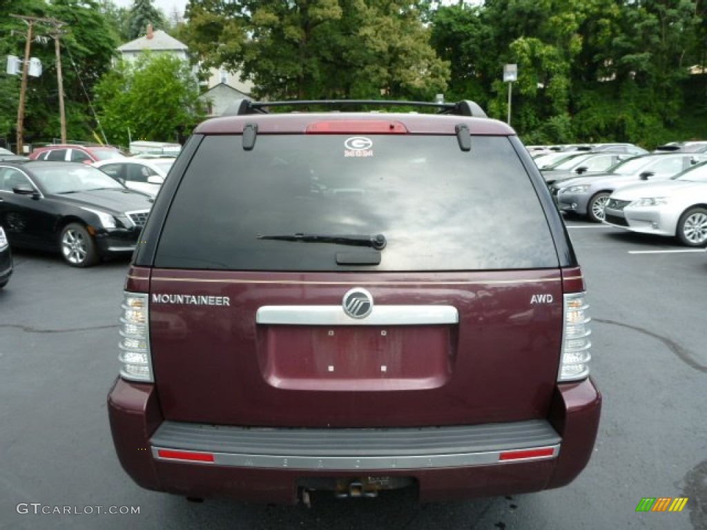 2007 Mountaineer AWD - Vivid Red / Camel photo #12