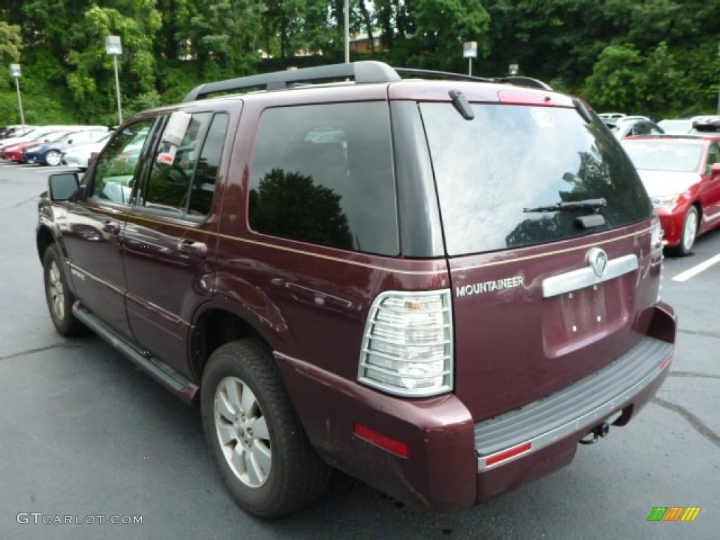 2007 Mountaineer AWD - Vivid Red / Camel photo #13