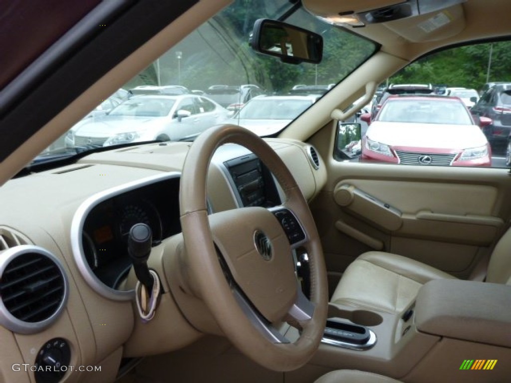 2007 Mountaineer AWD - Vivid Red / Camel photo #18