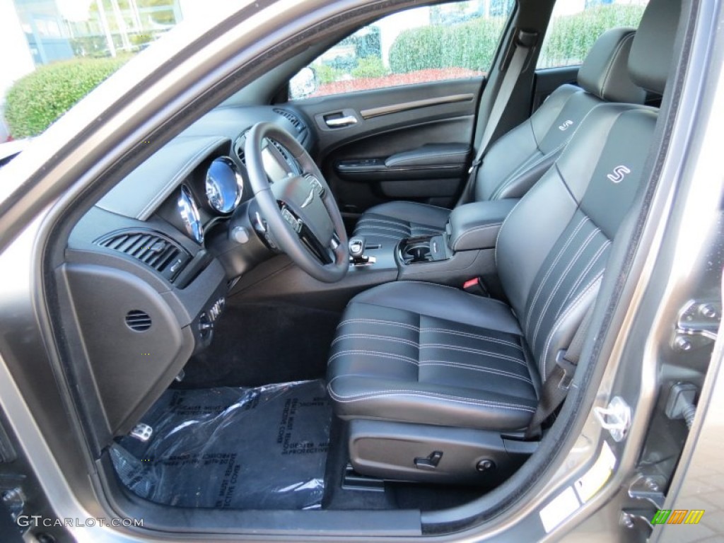 Black Interior 2012 Chrysler 300 S V6 Photo #83550039