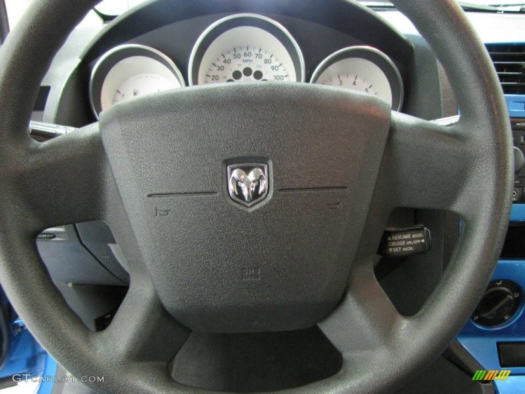 2008 Caliber SXT - Surf Blue Pearl / Dark Slate Gray photo #14