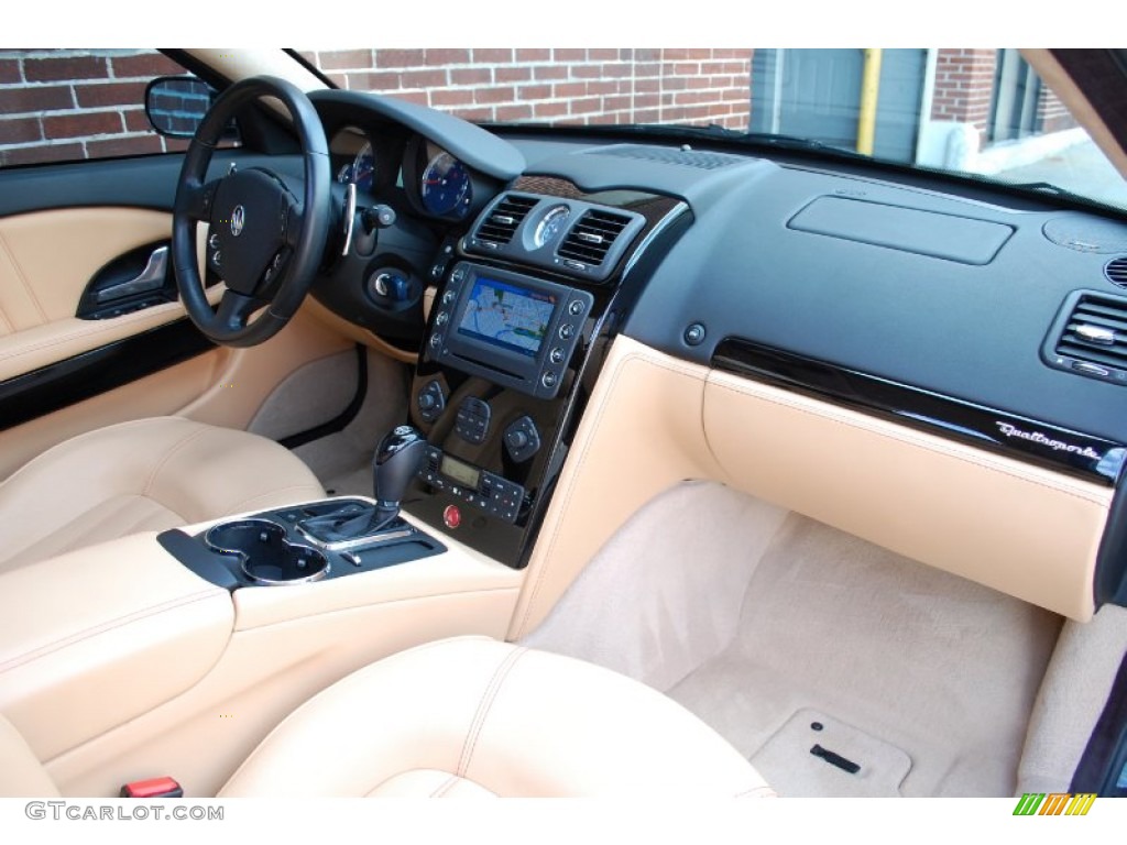 2008 Maserati Quattroporte Standard Quattroporte Model Cuoio Dashboard Photo #83550378