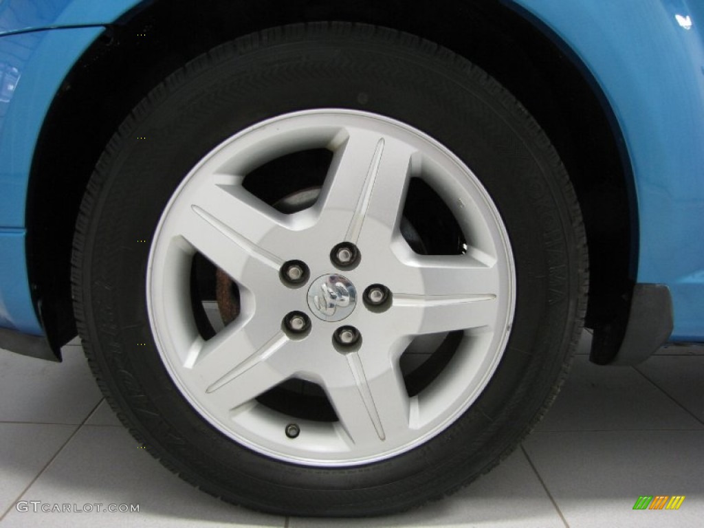2008 Caliber SXT - Surf Blue Pearl / Dark Slate Gray photo #21