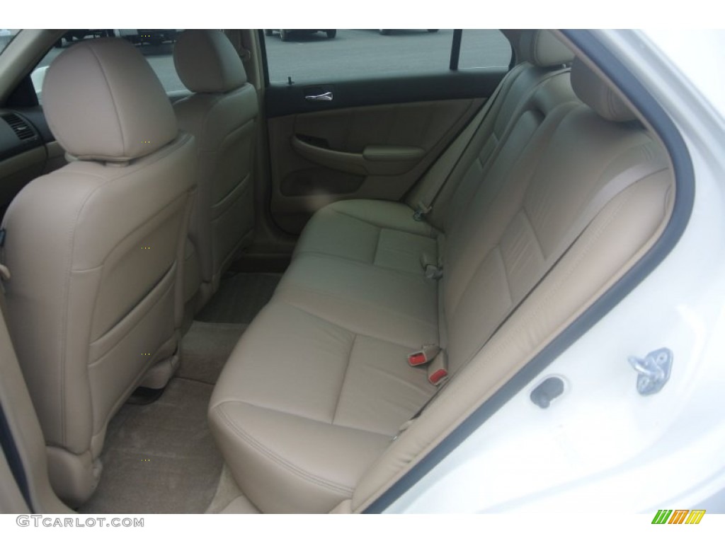 2007 Accord Hybrid Sedan - Premium White Pearl / Ivory photo #14