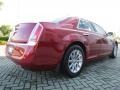 2011 Deep Cherry Red Crystal Pearl Chrysler 300 C Hemi  photo #5