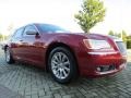 2011 Deep Cherry Red Crystal Pearl Chrysler 300 C Hemi  photo #7