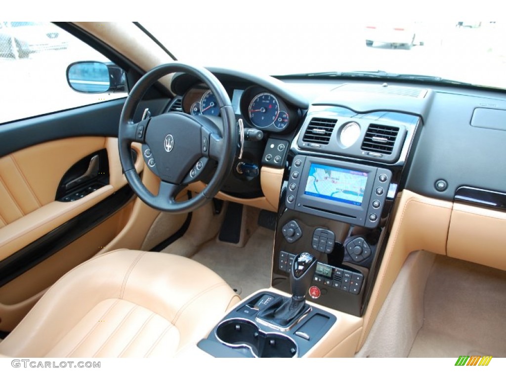 2008 Maserati Quattroporte Standard Quattroporte Model Cuoio Dashboard Photo #83551150