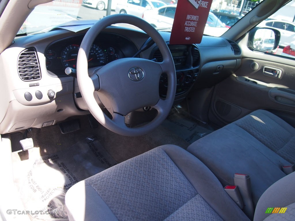 Taupe Interior 2005 Toyota Tundra SR5 Access Cab Photo #83551266