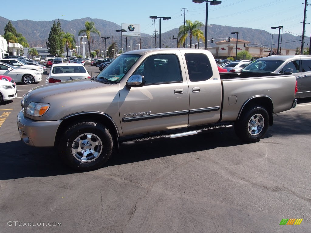 Desert Sand Mica 2005 Toyota Tundra SR5 Access Cab Exterior Photo #83551524