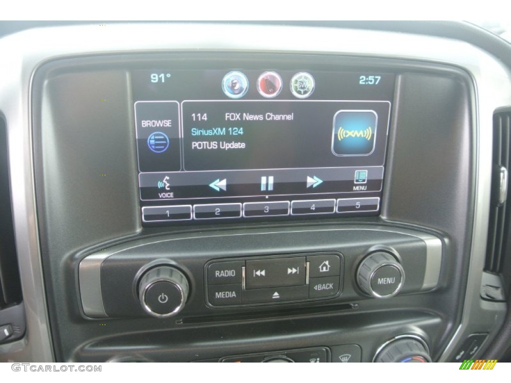 2014 Silverado 1500 LTZ Crew Cab - Victory Red / Cocoa/Dune photo #11