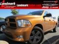 2012 Tequila Sunrise Pearl Dodge Ram 1500 Express Quad Cab  photo #1