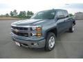 2014 Blue Granite Metallic Chevrolet Silverado 1500 LT Z71 Crew Cab 4x4  photo #2