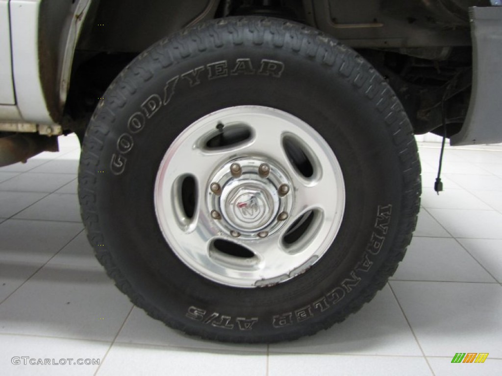 2001 Dodge Ram 2500 ST Quad Cab 4x4 Wheel Photo #83552103