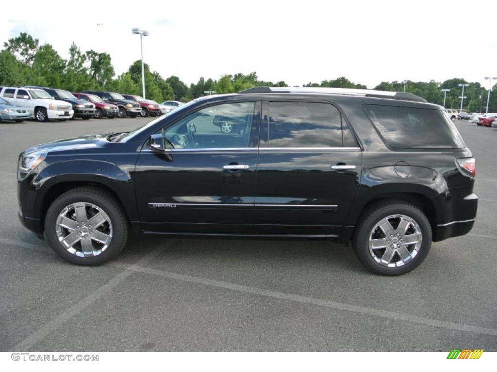 Carbon Black Metallic 2014 GMC Acadia Denali Exterior Photo #83552577