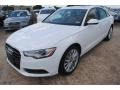 2014 Ibis White Audi A6 3.0 TDI quattro Sedan  photo #3