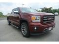 Sonoma Red Metallic - Sierra 1500 SLT Crew Cab 4x4 Photo No. 1