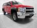 2009 Victory Red Chevrolet Silverado 2500HD Work Truck Regular Cab 4x4  photo #1