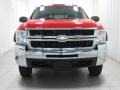 2009 Victory Red Chevrolet Silverado 2500HD Work Truck Regular Cab 4x4  photo #2