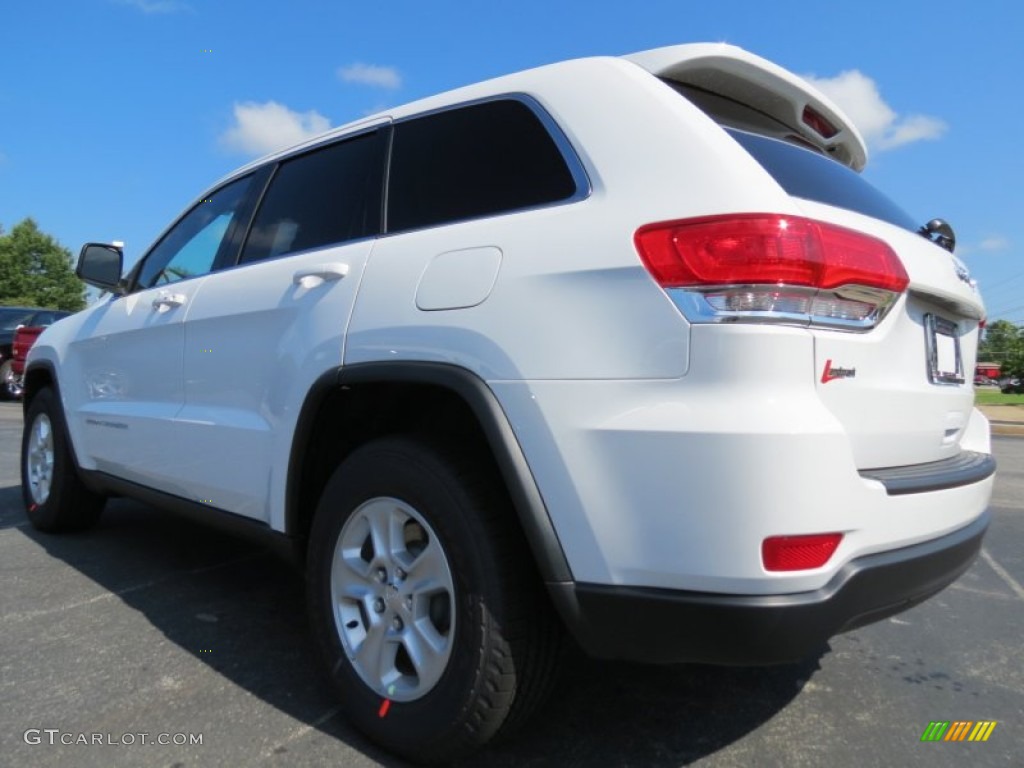 2014 Grand Cherokee Laredo - Bright White / Morocco Black photo #2