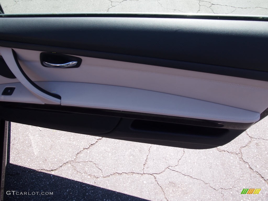 2011 3 Series 335i Coupe - Jet Black / Oyster/Black Dakota Leather photo #5