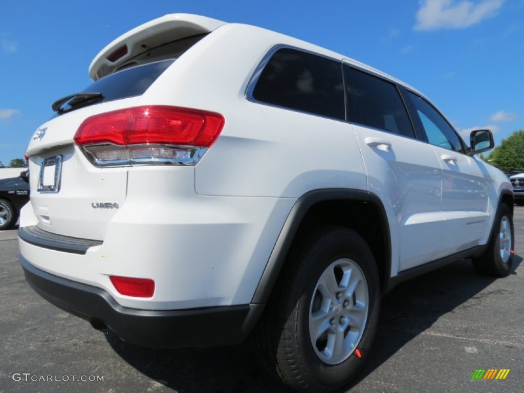 2014 Grand Cherokee Laredo - Bright White / Morocco Black photo #3