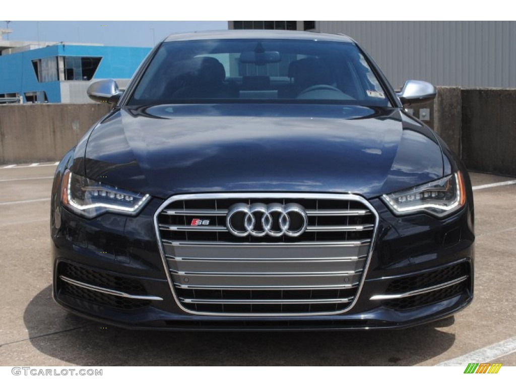 Moonlight Blue Metallic 2014 Audi S6 Prestige quattro Sedan Exterior Photo #83553627