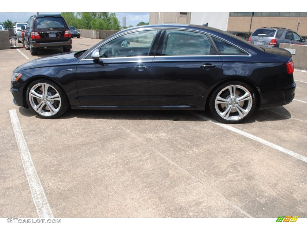 Moonlight Blue Metallic 2014 Audi S6 Prestige quattro Sedan Exterior Photo #83553717