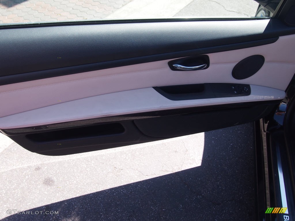 2011 3 Series 335i Coupe - Jet Black / Oyster/Black Dakota Leather photo #13