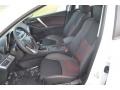 2013 Mazda MAZDA3 MAZDASPEED Black MPS Leather Interior Front Seat Photo