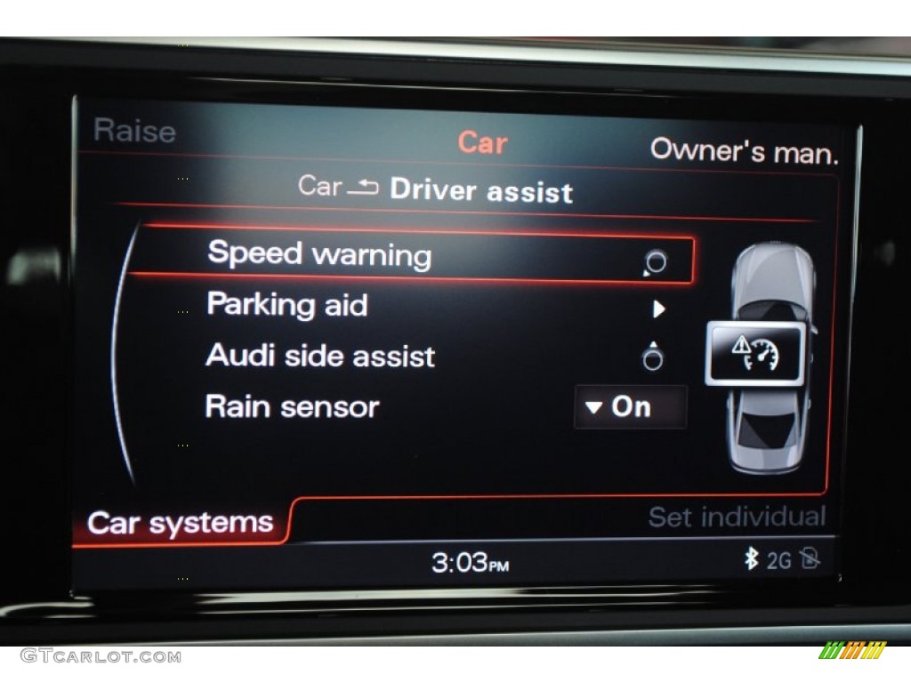2014 S6 Prestige quattro Sedan - Moonlight Blue Metallic / Black Valcona photo #25