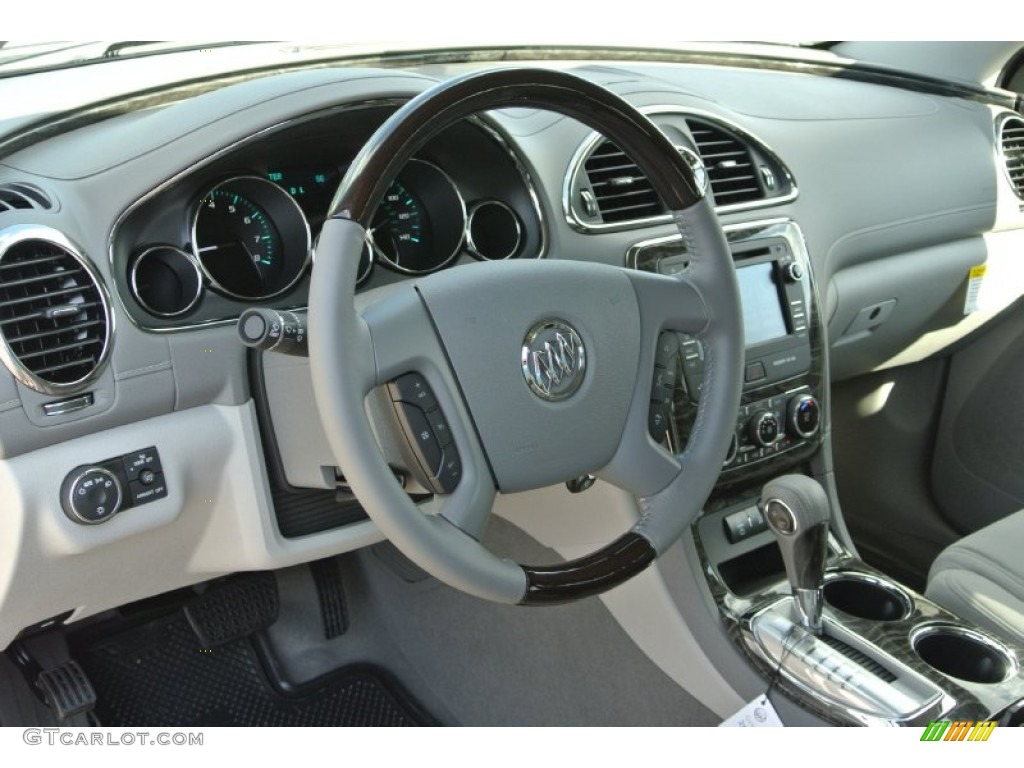 2014 Buick Enclave Convenience Titanium Dashboard Photo #83554149