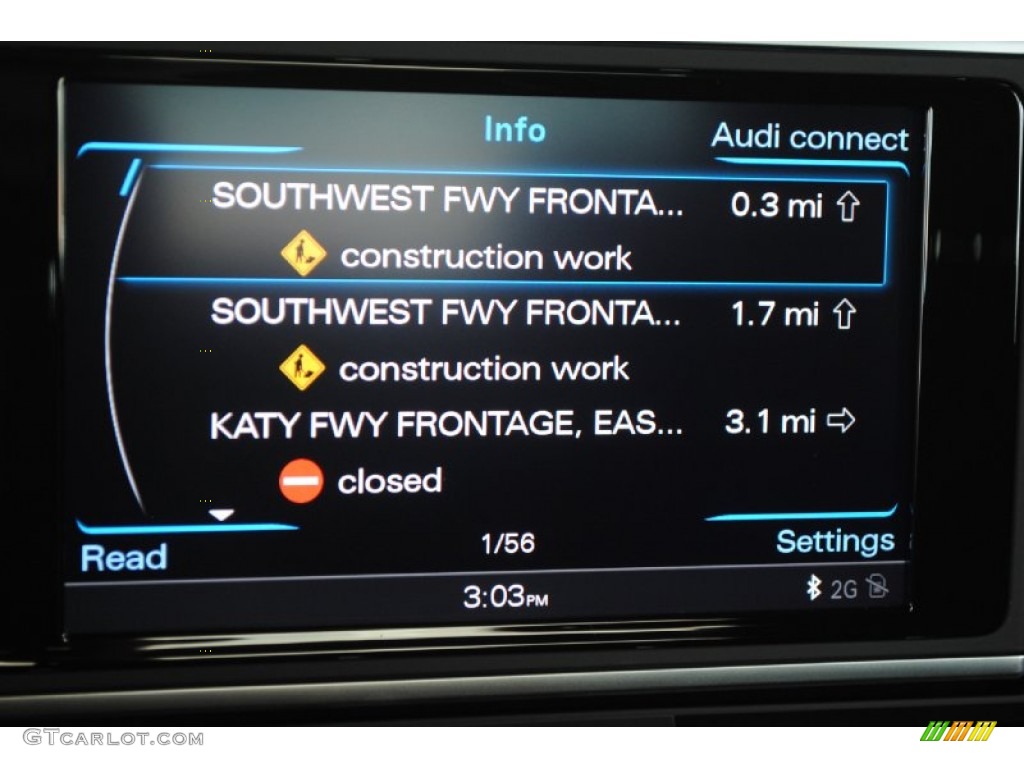 2014 S6 Prestige quattro Sedan - Moonlight Blue Metallic / Black Valcona photo #27