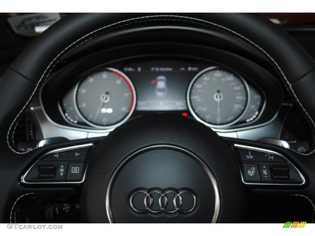 2014 S6 Prestige quattro Sedan - Moonlight Blue Metallic / Black Valcona photo #30