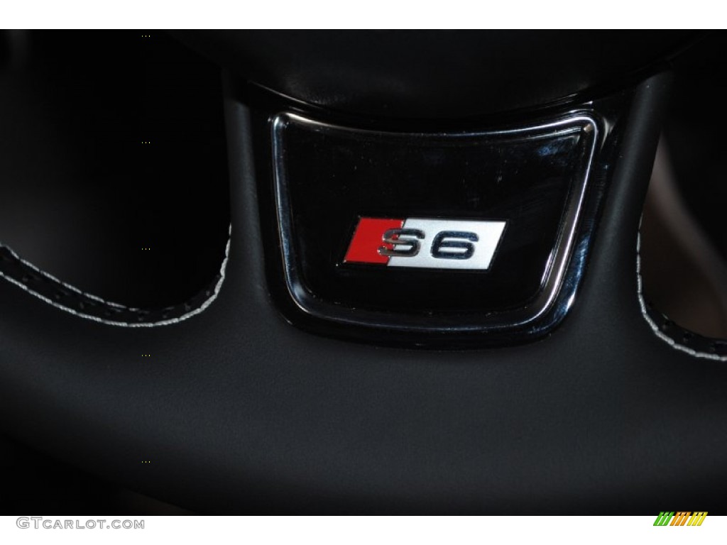 2014 S6 Prestige quattro Sedan - Moonlight Blue Metallic / Black Valcona photo #32