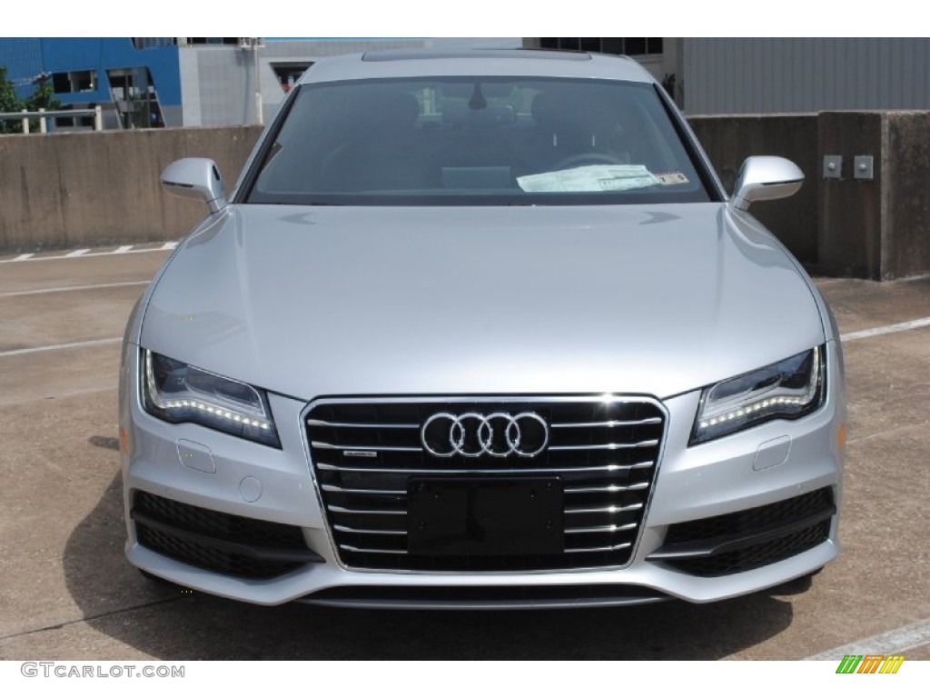 Ice Silver Metallic 2014 Audi A7 3.0T quattro Prestige Exterior Photo #83554566