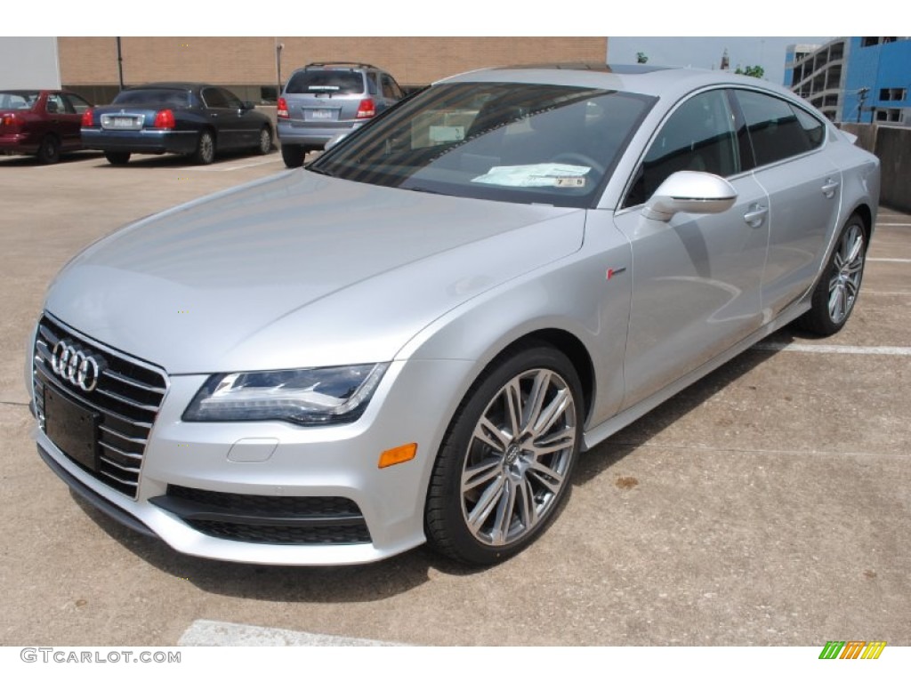 Ice Silver Metallic 2014 Audi A7 3.0T quattro Prestige Exterior Photo #83554590
