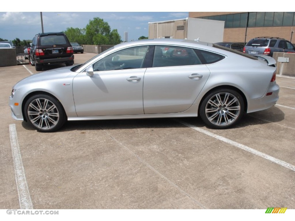 Ice Silver Metallic 2014 Audi A7 3.0T quattro Prestige Exterior Photo #83554658