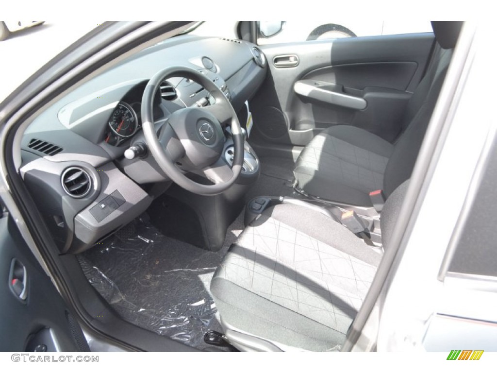 Black Interior 2013 Mazda MAZDA2 Sport Photo #83555205