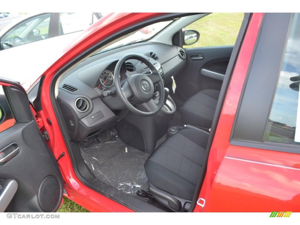 Black Interior 2013 Mazda MAZDA2 Sport Photo #83555331