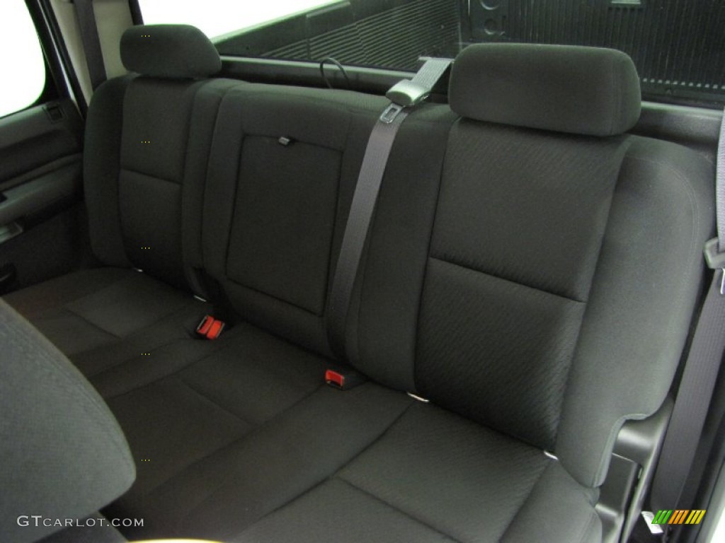 Ebony Interior 2013 Chevrolet Silverado 1500 LT Crew Cab 4x4 Photo #83555628