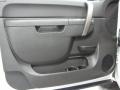 Ebony 2013 Chevrolet Silverado 1500 LT Crew Cab 4x4 Door Panel