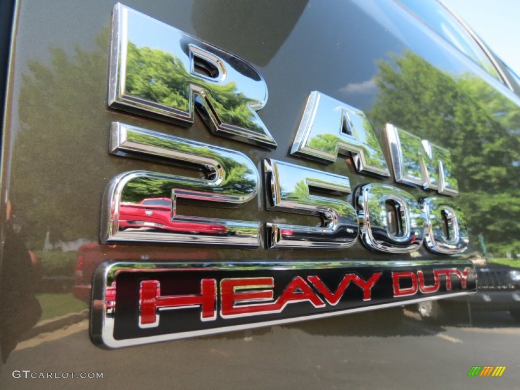 2013 2500 SLT Crew Cab 4x4 - Prairie Pearl / Canyon Brown/Light Frost Beige photo #6