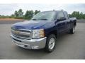 2013 Blue Topaz Metallic Chevrolet Silverado 1500 LT Extended Cab 4x4  photo #4