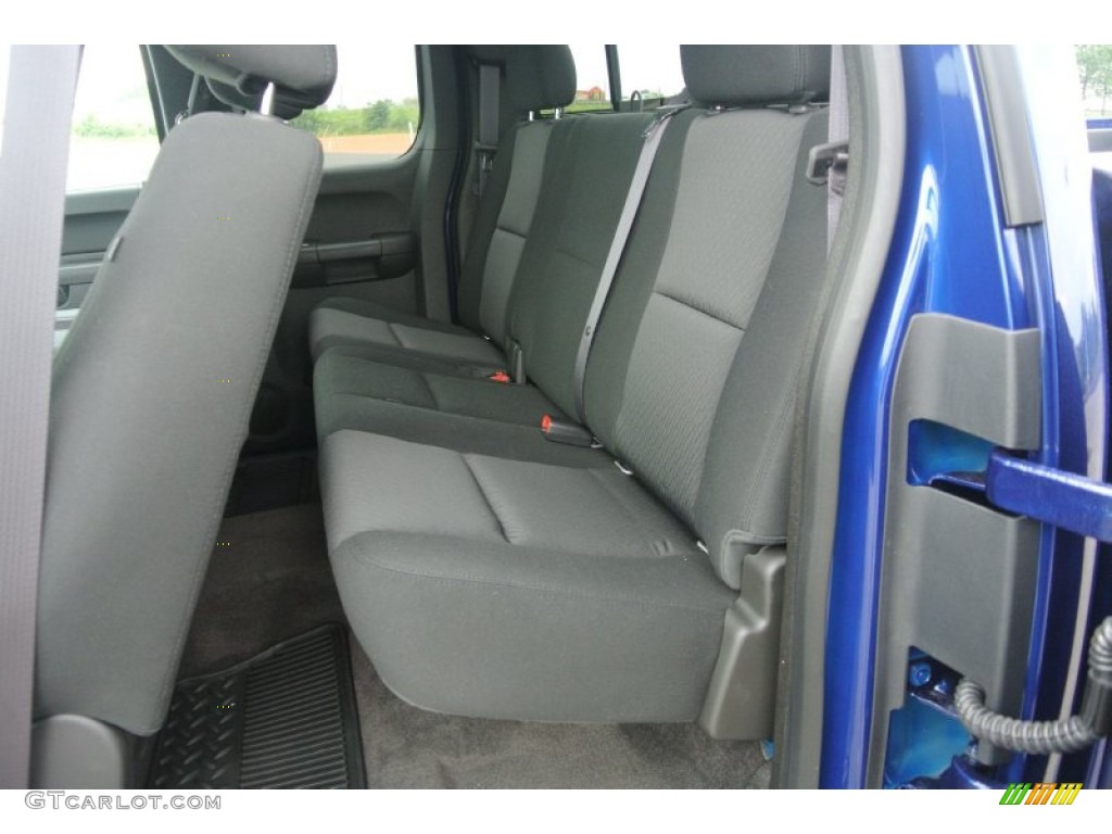 2013 Silverado 1500 LT Extended Cab 4x4 - Blue Topaz Metallic / Ebony photo #14